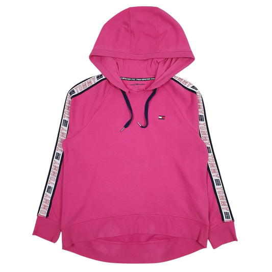 Womens Pink Tommy Hilfiger  Hoodie Jumper