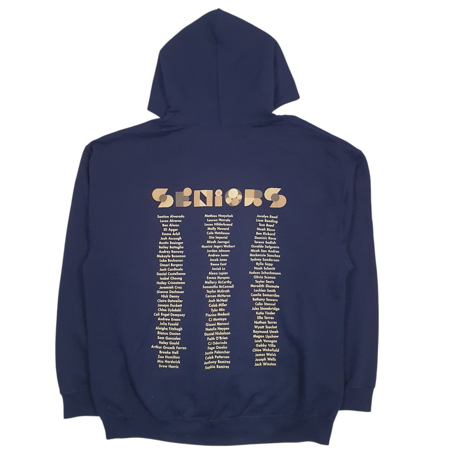 Mens Navy Gildan  Hoodie Jumper