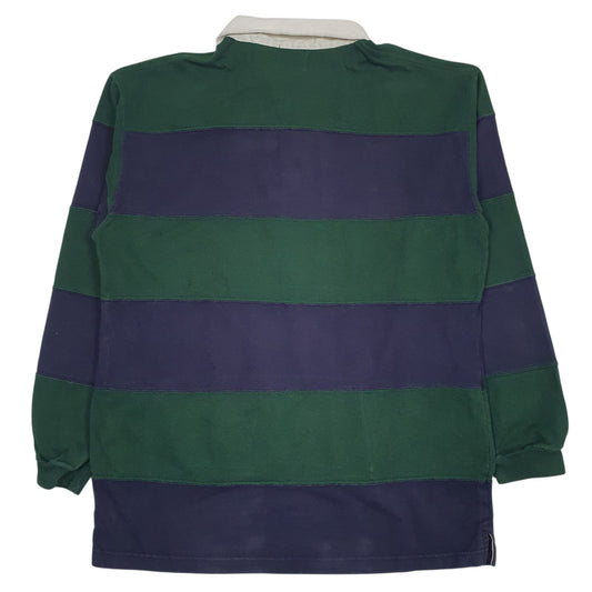 Mens Green Windsor Shirt Company Rugby  Polo Shirt