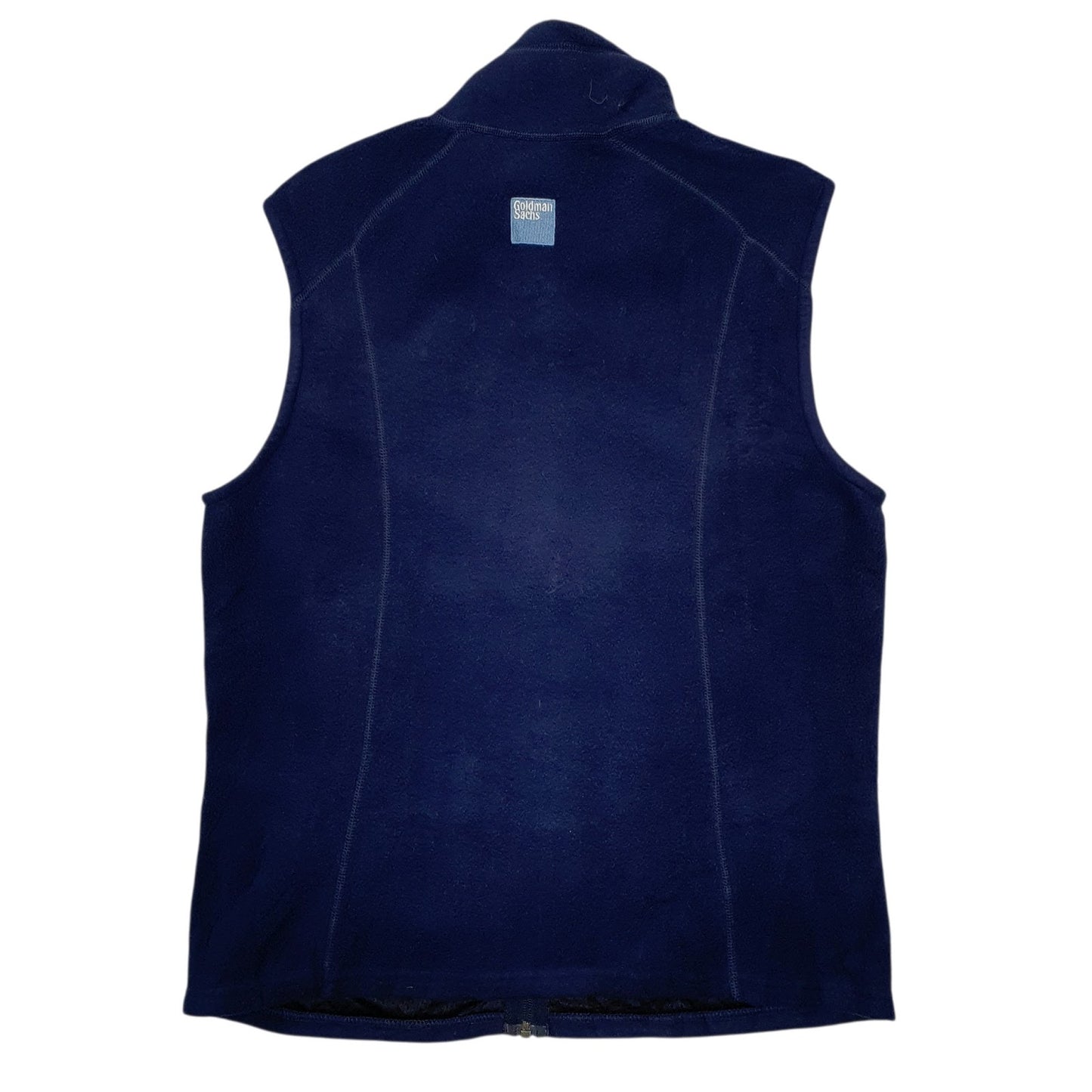 Womens Navy Patagonia Synchilla Vest Bodywarmer Gilet Jumper