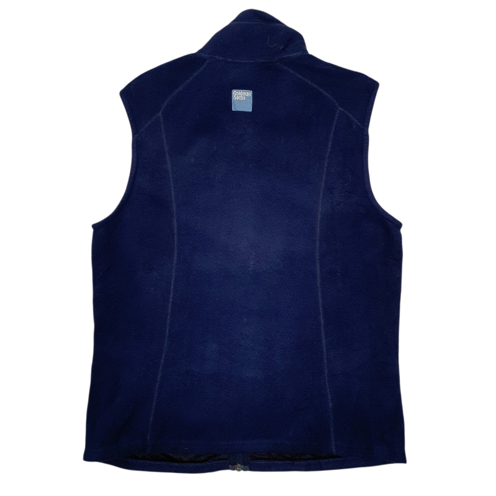 Womens Navy Patagonia Synchilla Vest Bodywarmer Gilet Jumper