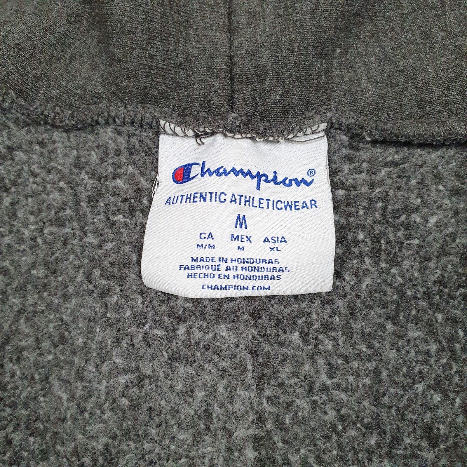 Mens Grey Champion Miami Full Zip Jumper