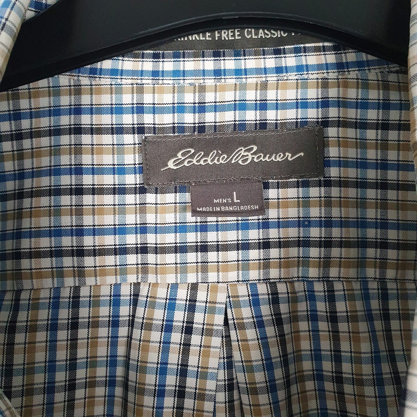 Mens White Eddie Bauer   Shirt