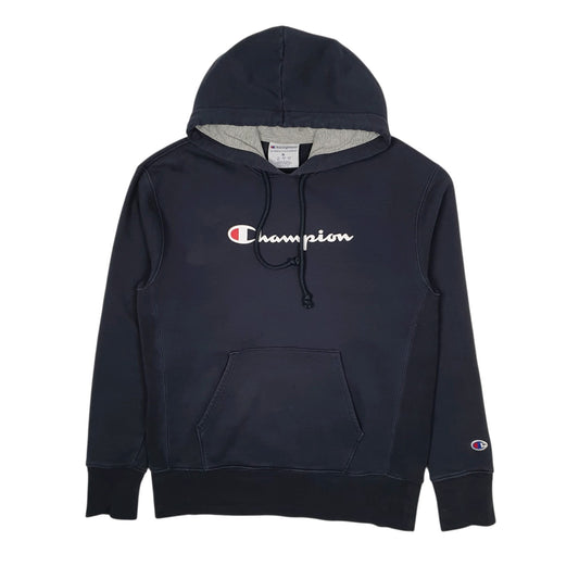 Womens Navy Champion  Hoodie Jumper