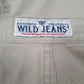 Mens Beige Wild Jeans Vintage  Shorts