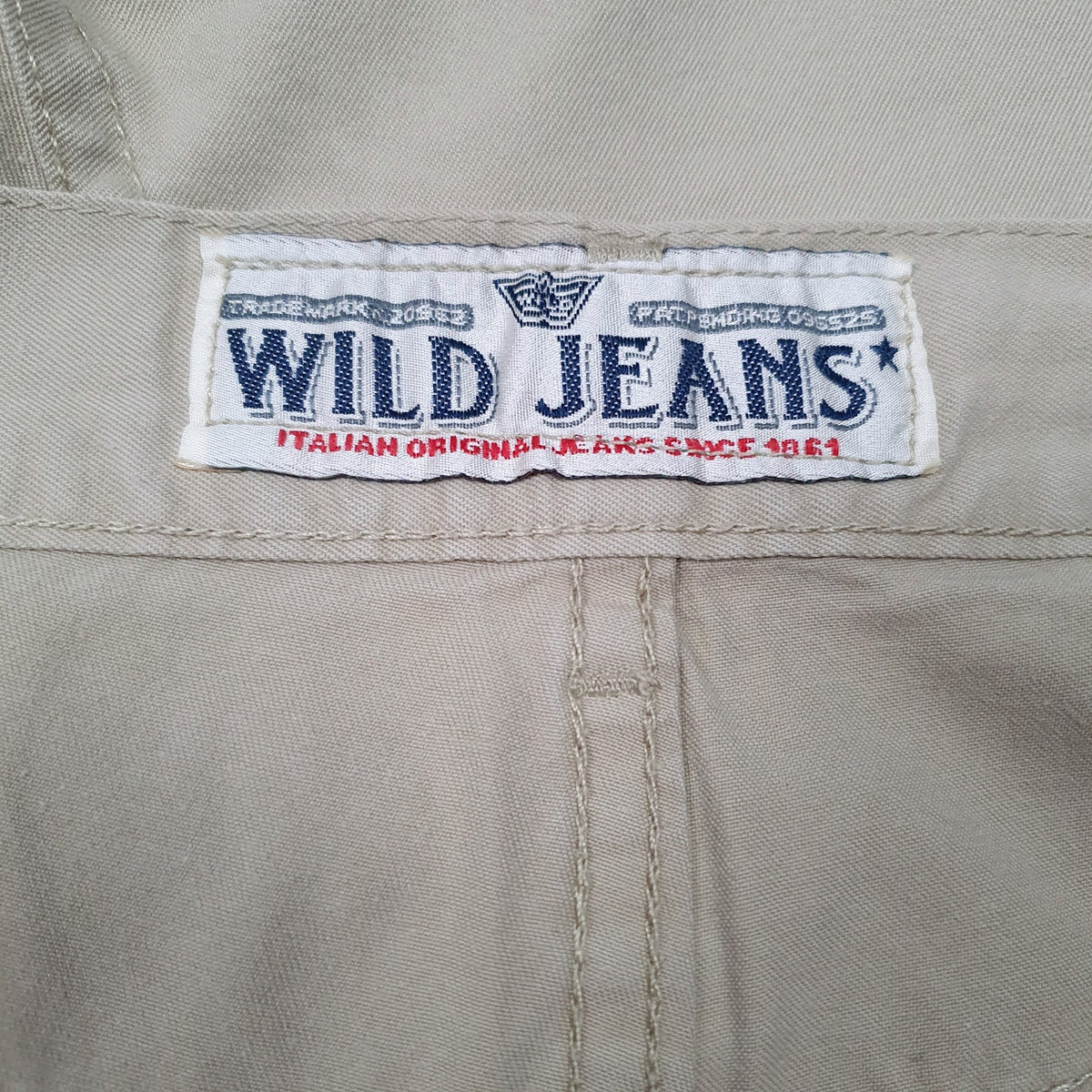 Mens Beige Wild Jeans Vintage  Shorts