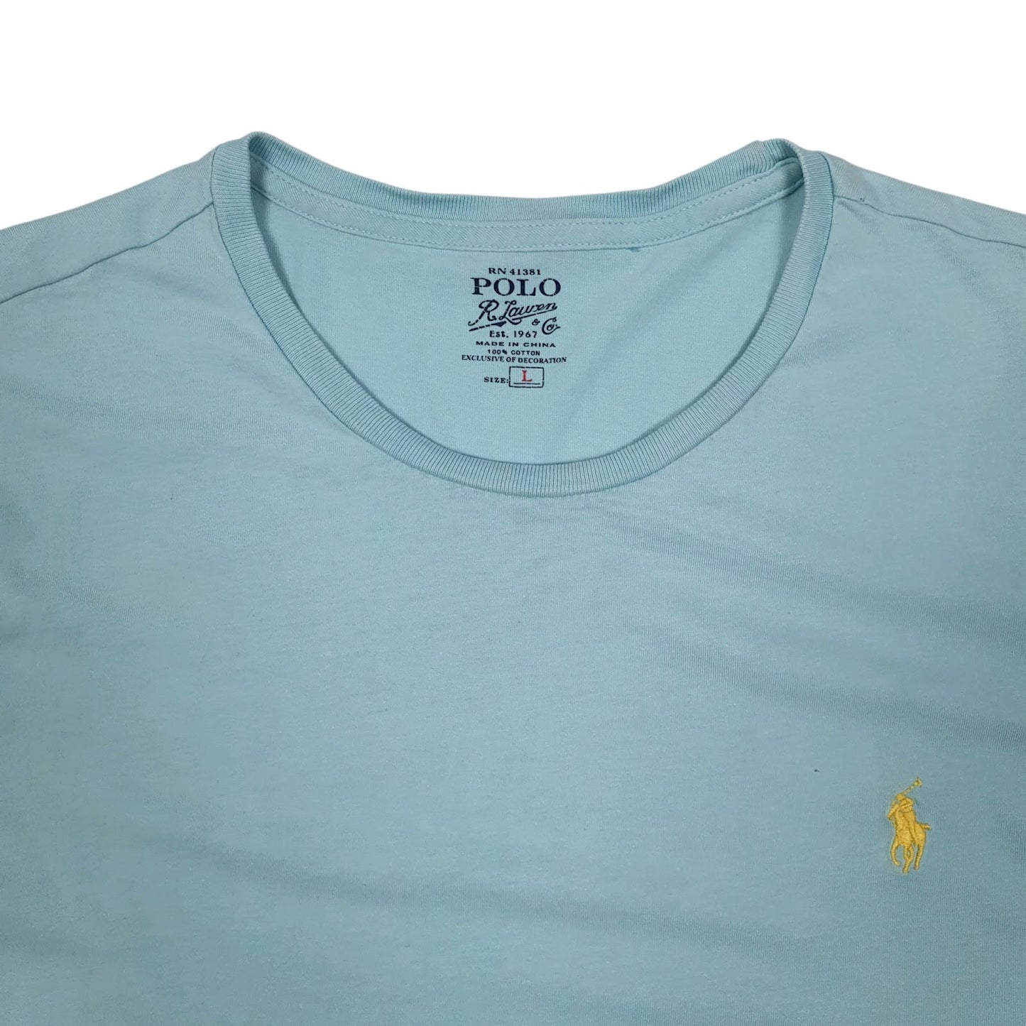 Mens Blue Polo Ralph Lauren  Hoodie T Shirt