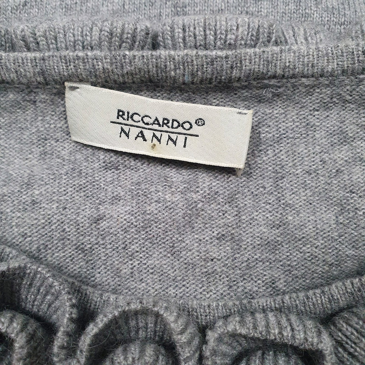 Womens Grey Riccardo Nanni  Crewneck Jumper