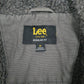Mens Grey Lee Sherpa Lined  Coat