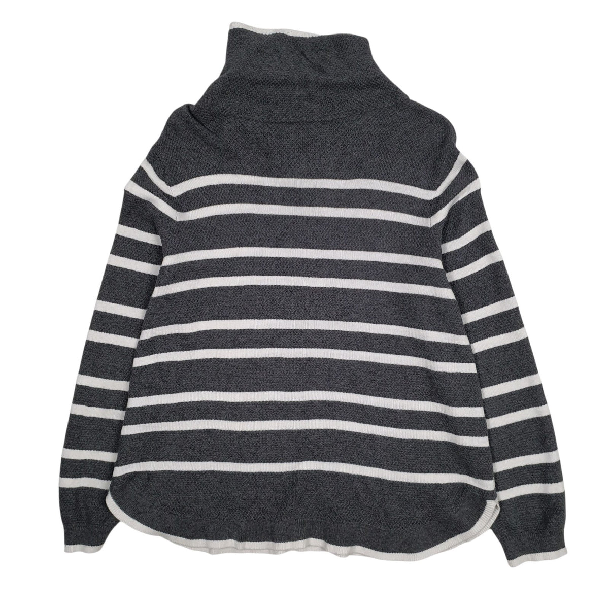 Womens Grey Tommy Hilfiger  Turtle Neck Jumper
