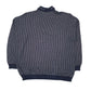Mens Navy Stefanel  Quarter Zip Jumper