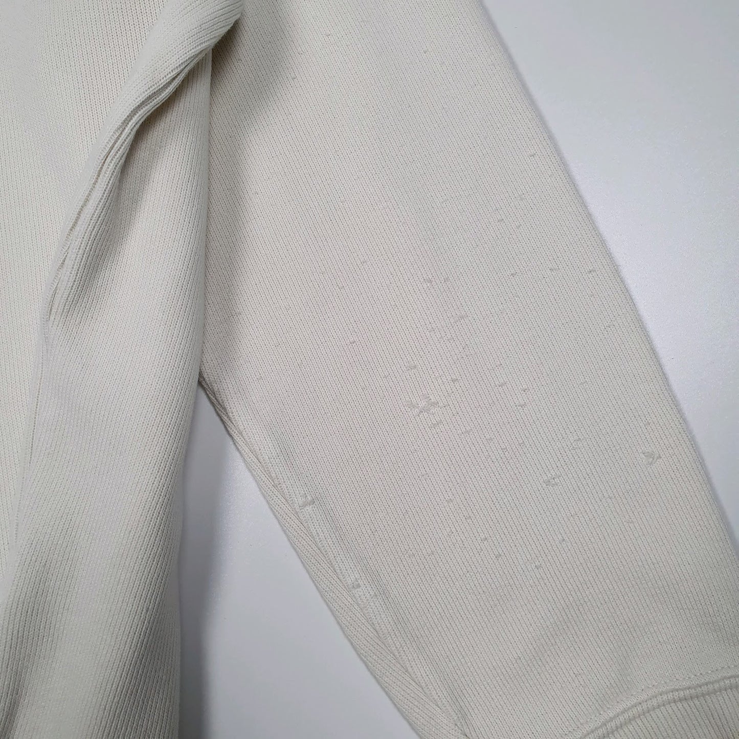 Mens White Polo Ralph Lauren  Quarter Zip Jumper