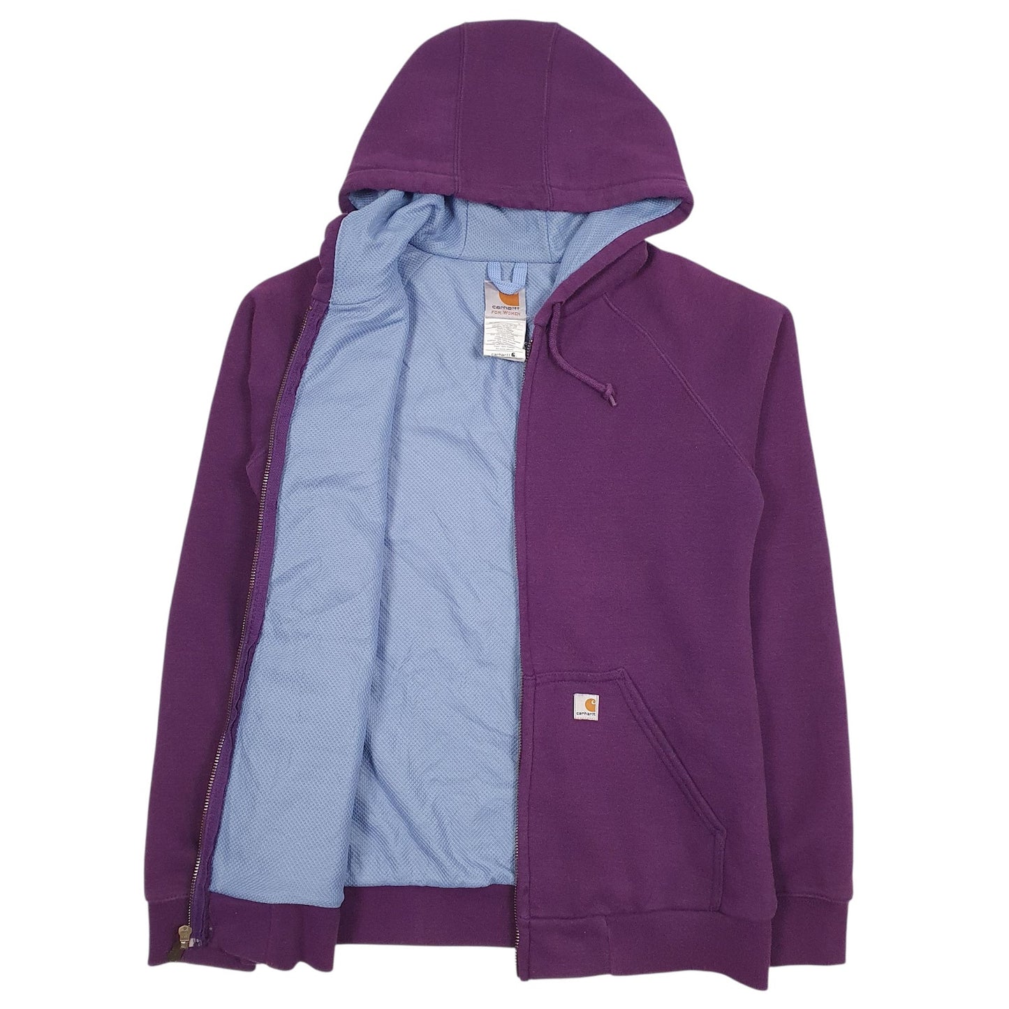 Womens Purple Carhartt  Full Zip Jumper
