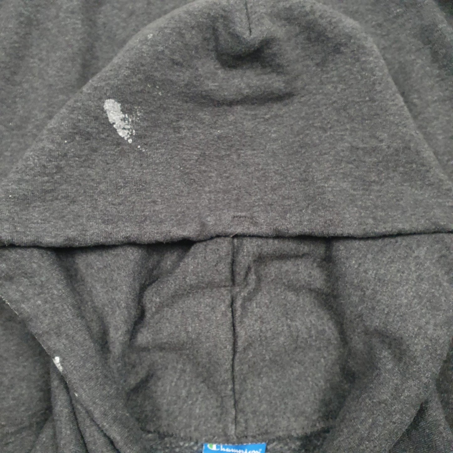 Mens Grey Champion  Hoodie Jumper