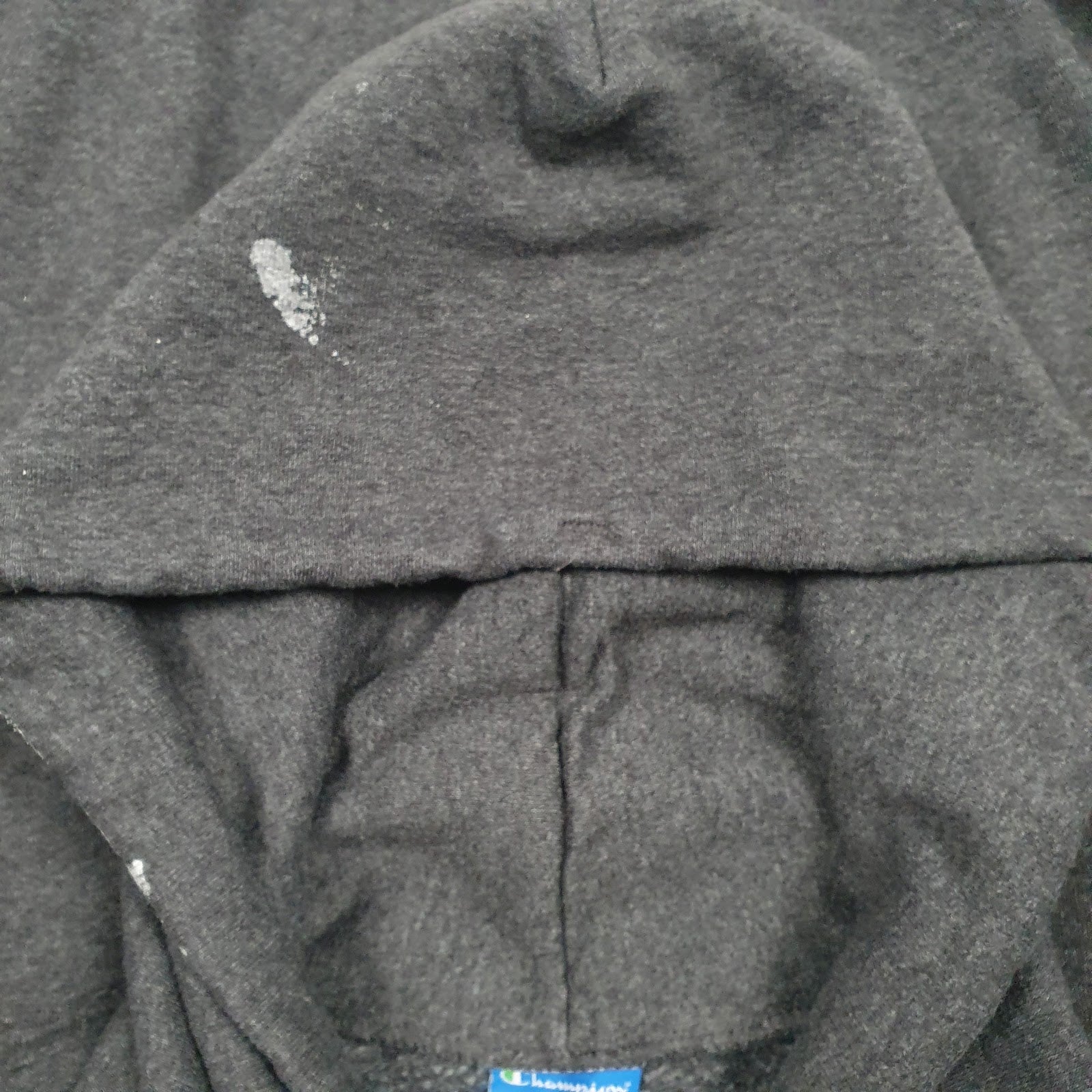 Mens Grey Champion  Hoodie Jumper