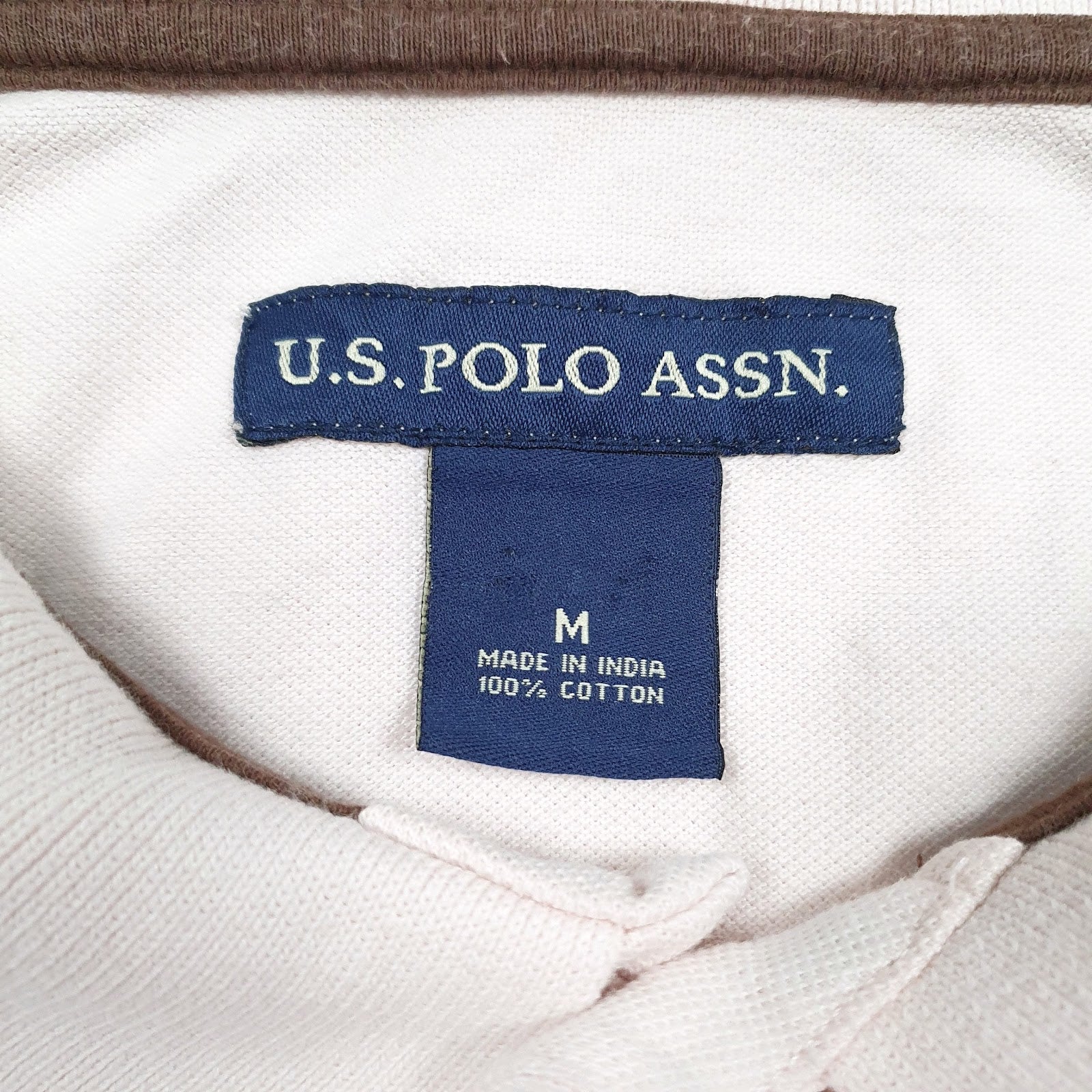 Mens Pink U.S. Polo Assn   Polo Shirt