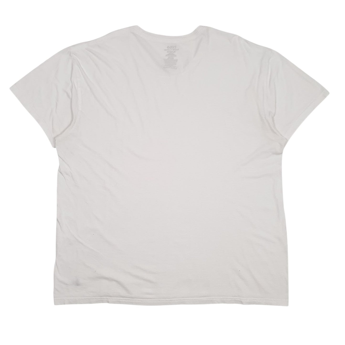 Mens White Polo Ralph Lauren   T Shirt