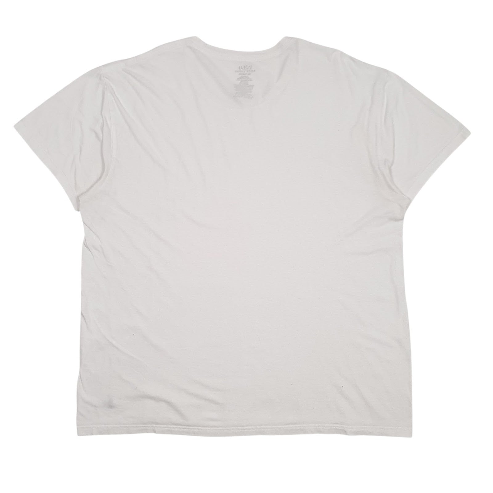 Mens White Polo Ralph Lauren   T Shirt
