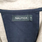 Mens Grey Nautica Lightweight Quarter Zip Jumper