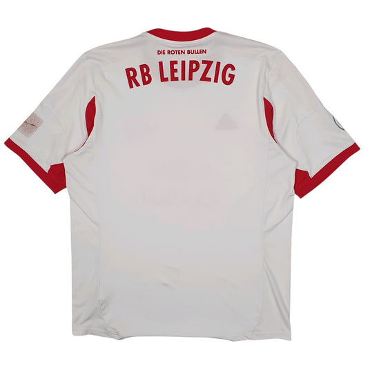 Mens White Adidas Red Bull Leipzig Football Jersey  T Shirt