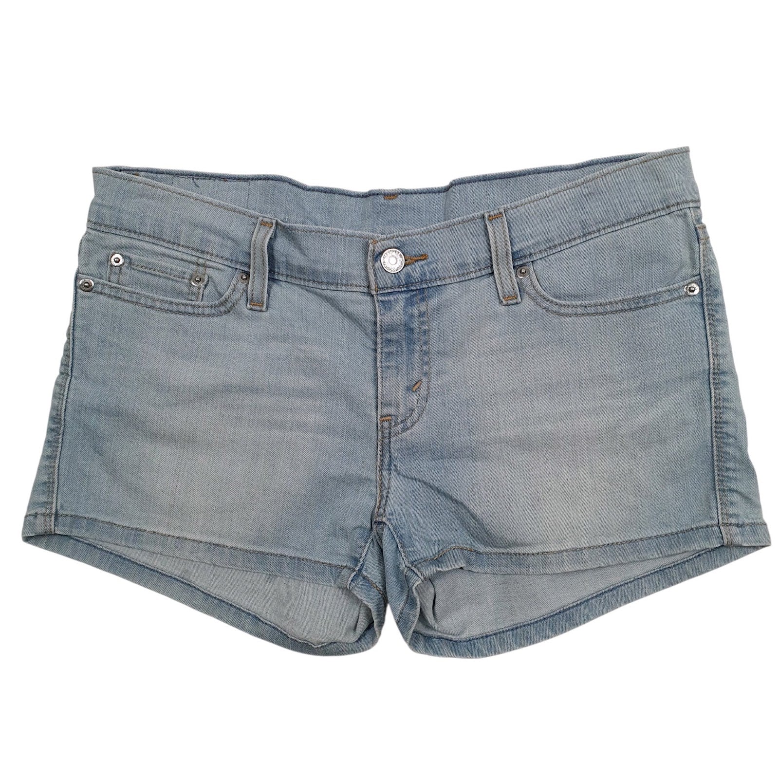 Womens Blue Levis  Denim Shorts
