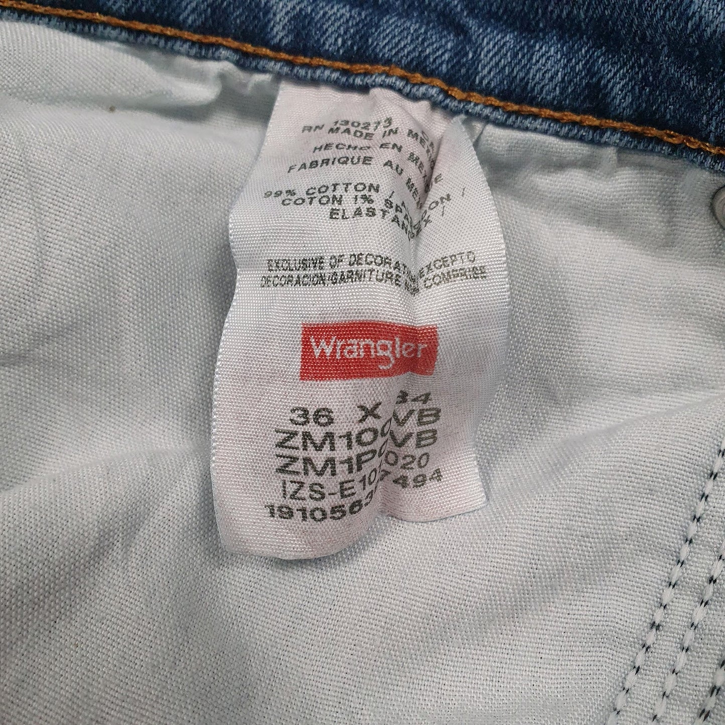 Mens Blue Wrangler   Jeans