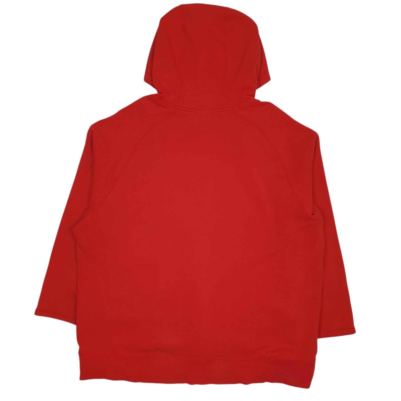 Mens Red Nike Spellout Hoodie Jumper