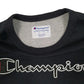 Mens Black Champion  Crewneck Jumper