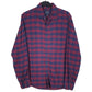 Mens Red J Crew Flannel Long Sleeve Shirt