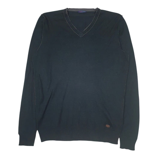 Womens Grey Trussardi  V Neck Jumper