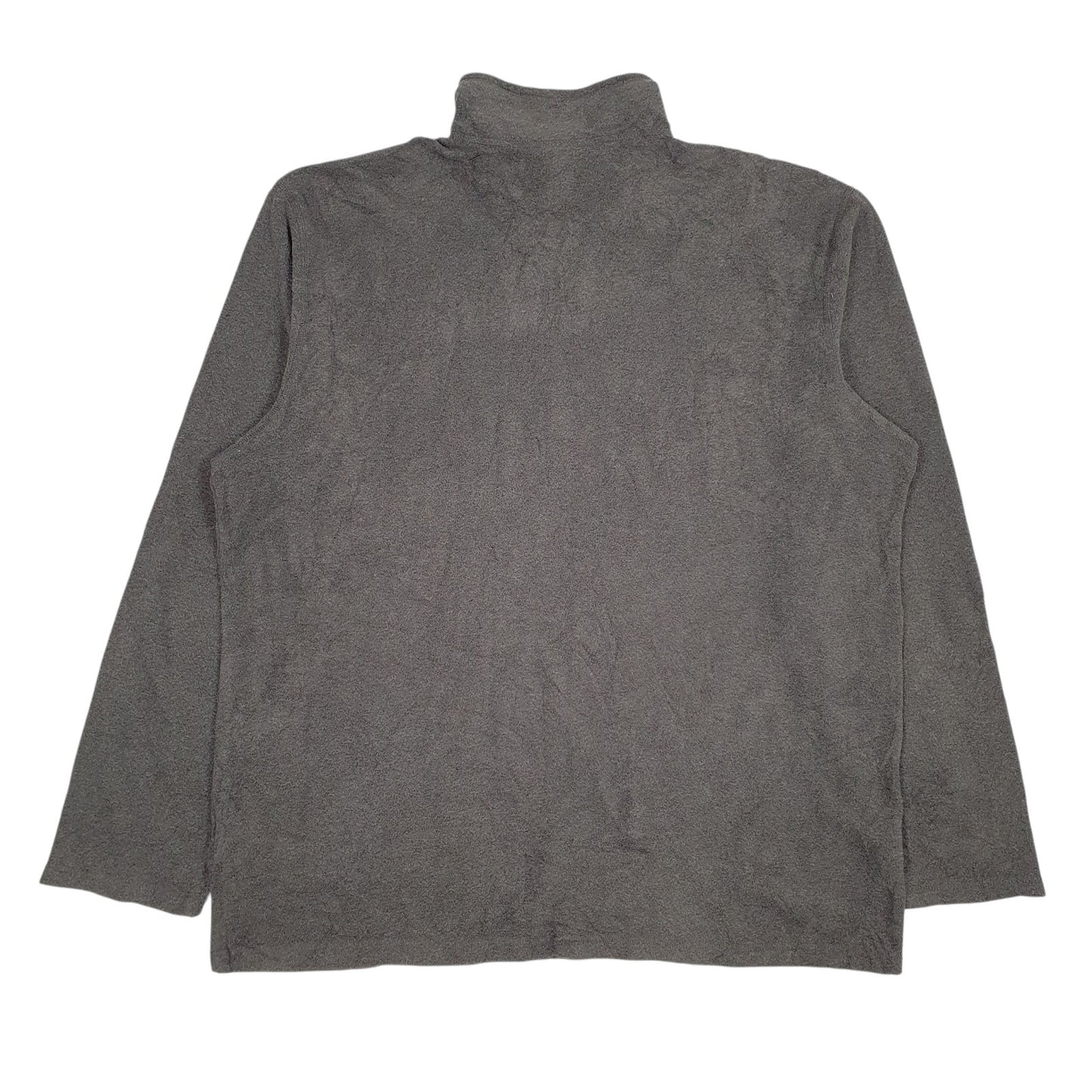 Mens Grey The North Face  Quarter Zip Jumper
