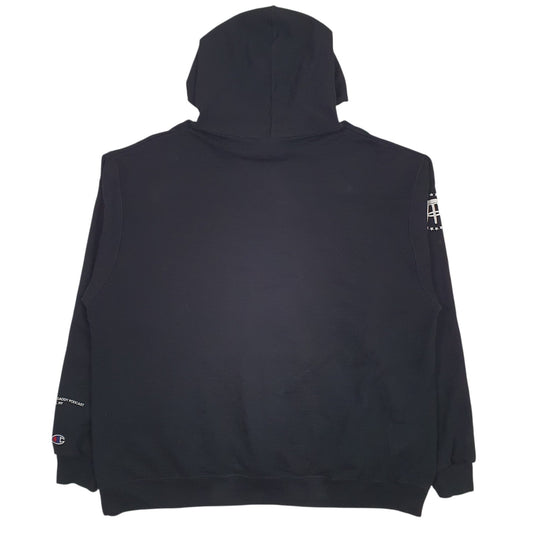 Mens Black Champion Barstool Sports Hoodie Jumper