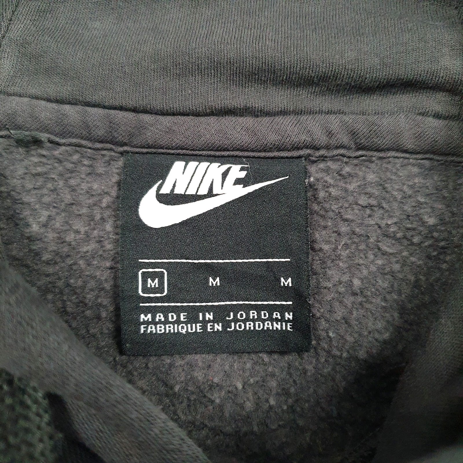 Mens Grey Nike  Hoodie Jumper