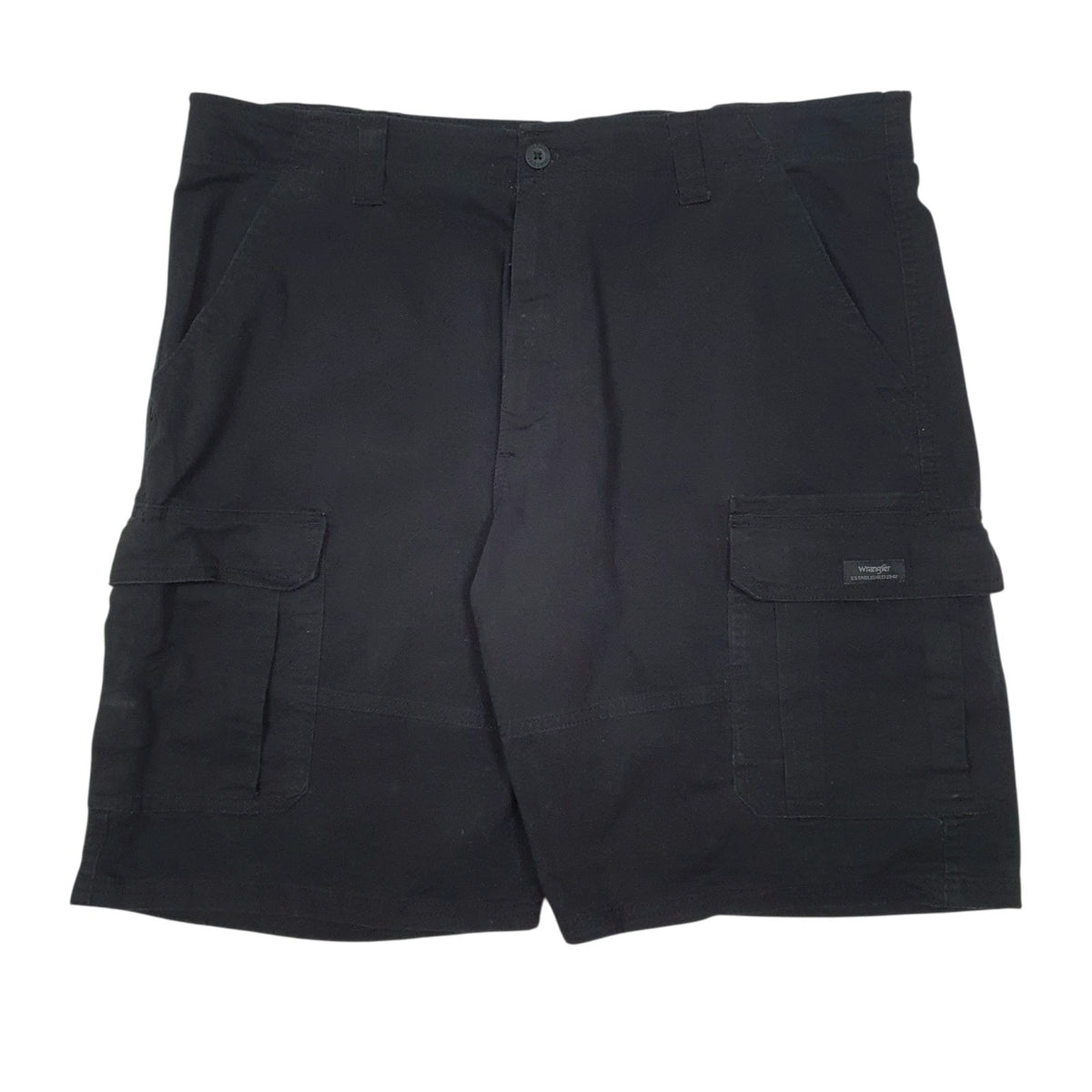 Mens Black Wrangler  Cargo Shorts