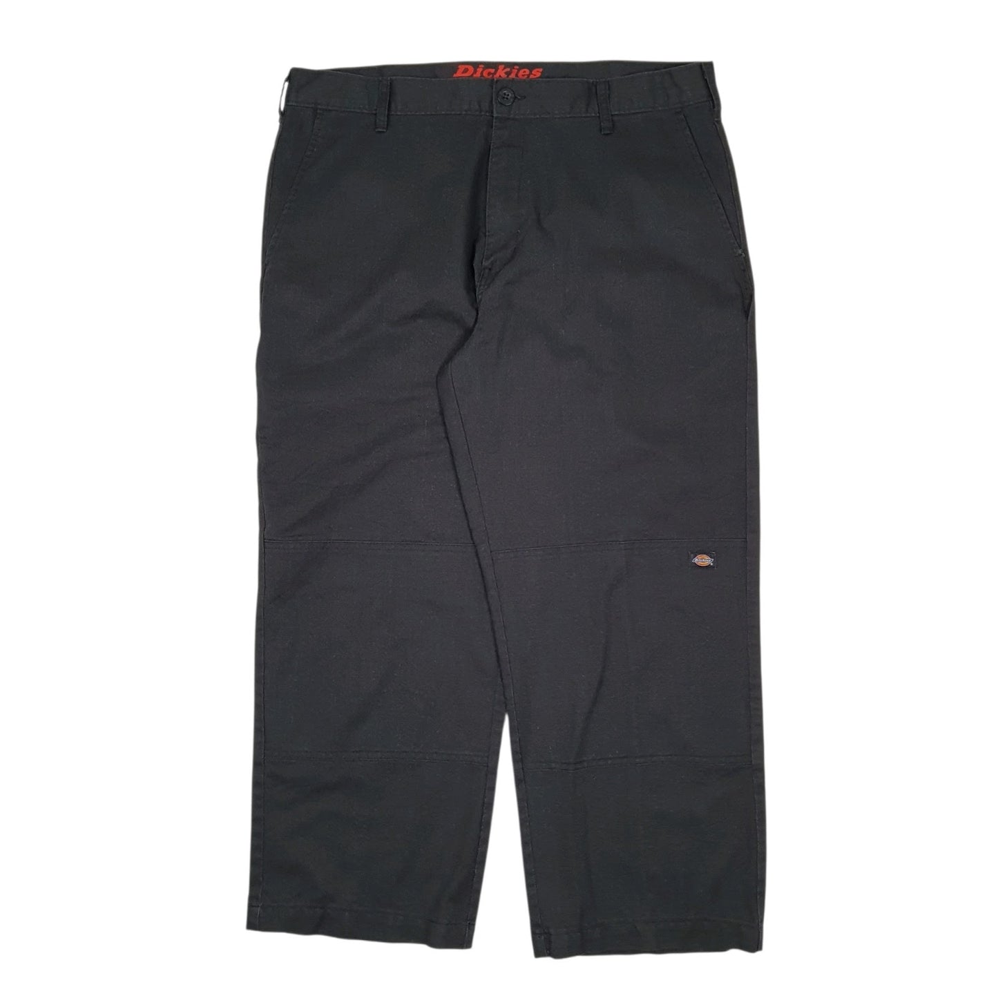 Mens Black Dickies  Chino Trousers