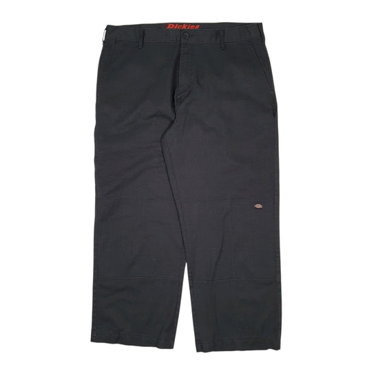 Mens Black Dickies  Chino Trousers