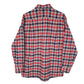 Mens Grey Kinloch Vintage Flannel  Shirt