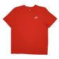 Mens Orange Nike  Short Sleeve T Shirt