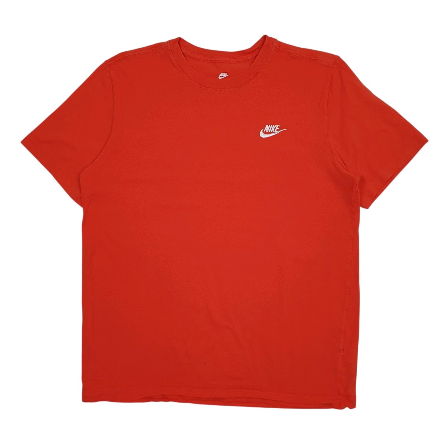 Mens Orange Nike  Short Sleeve T Shirt