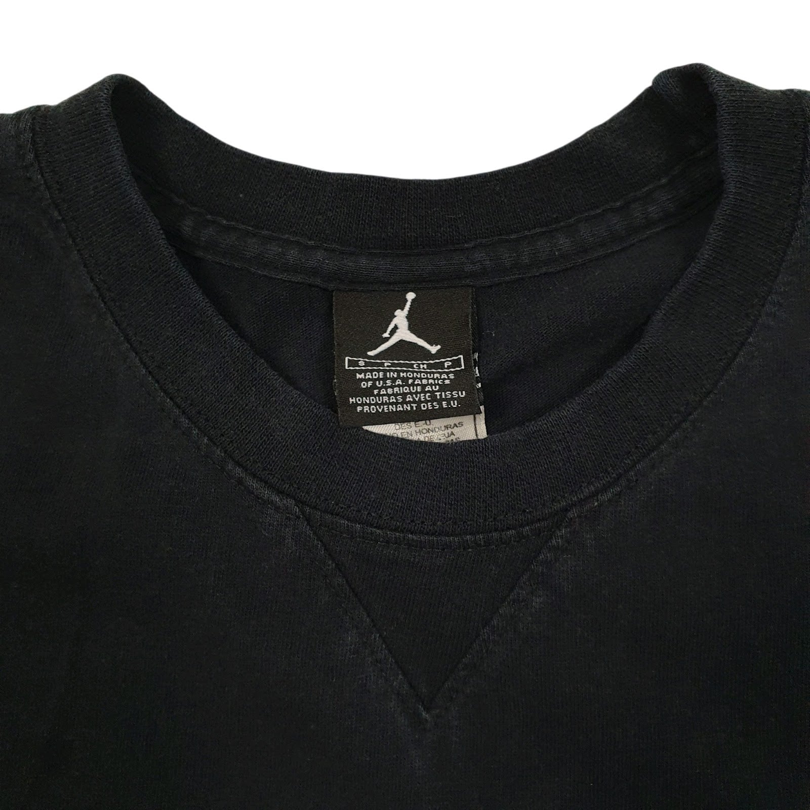 Mens Navy Nike Air Jordan Vintage 00s Basketball  T Shirt