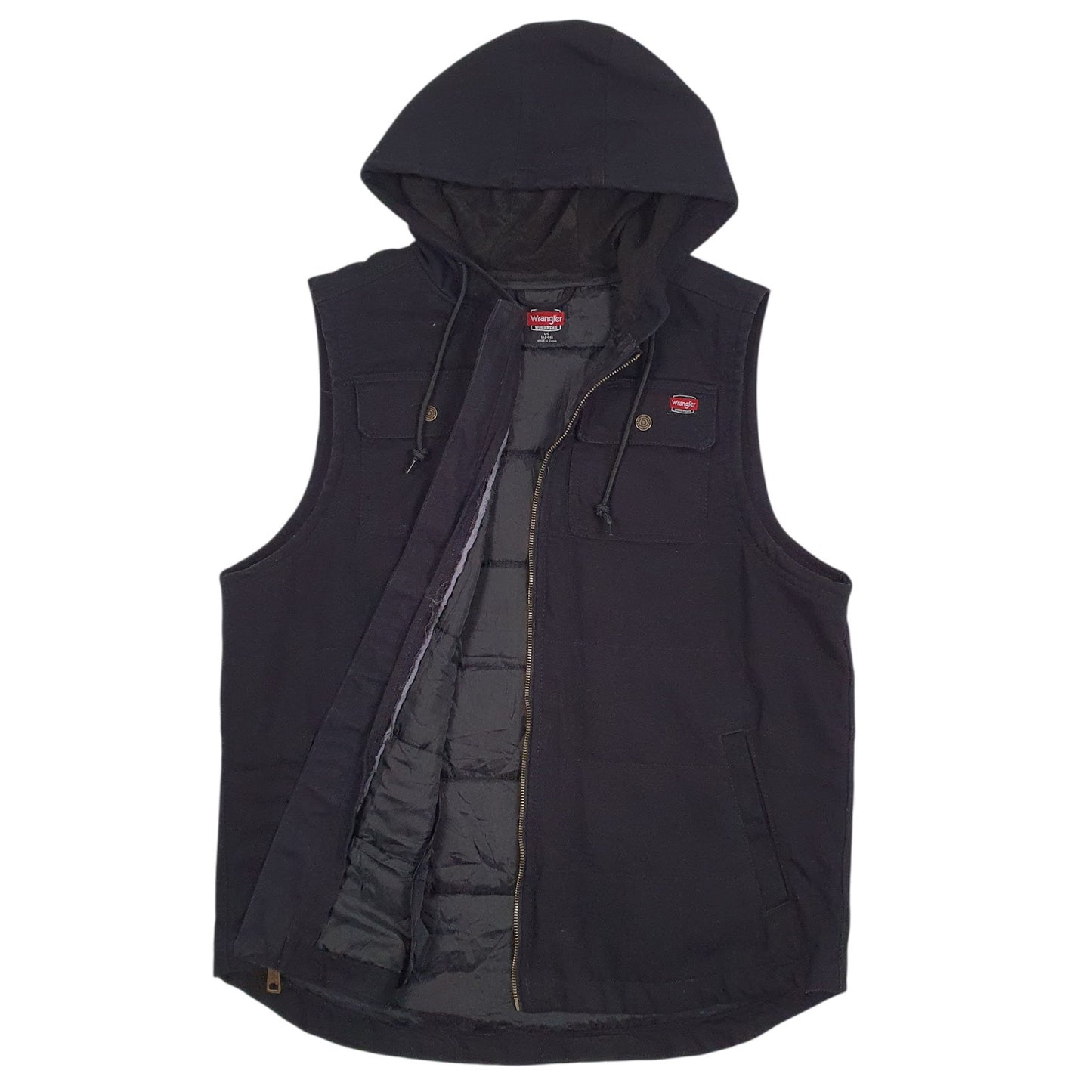 Mens Black Wrangler   Coat