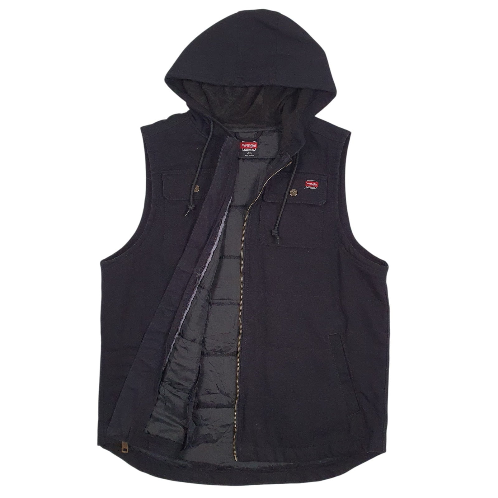 Mens Black Wrangler   Coat