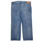 Mens Blue Levis Distressed  Jeans