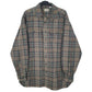 Mens Green L.L.Bean Flannel Long Sleeve Shirt