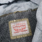 Mens Green Levis Sherpa Lined  Coat