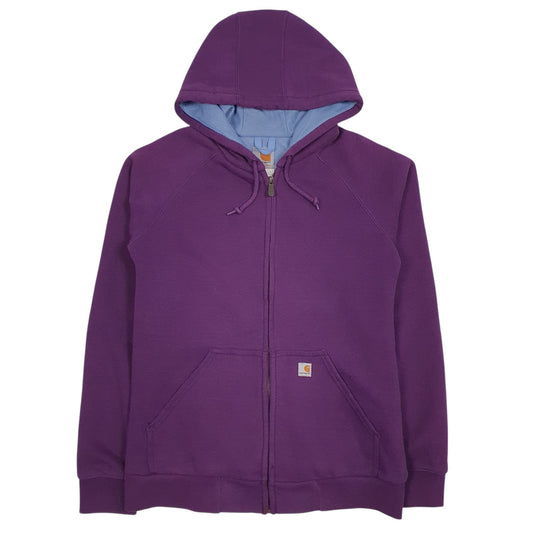 Womens Purple Carhartt  Full Zip Jumper