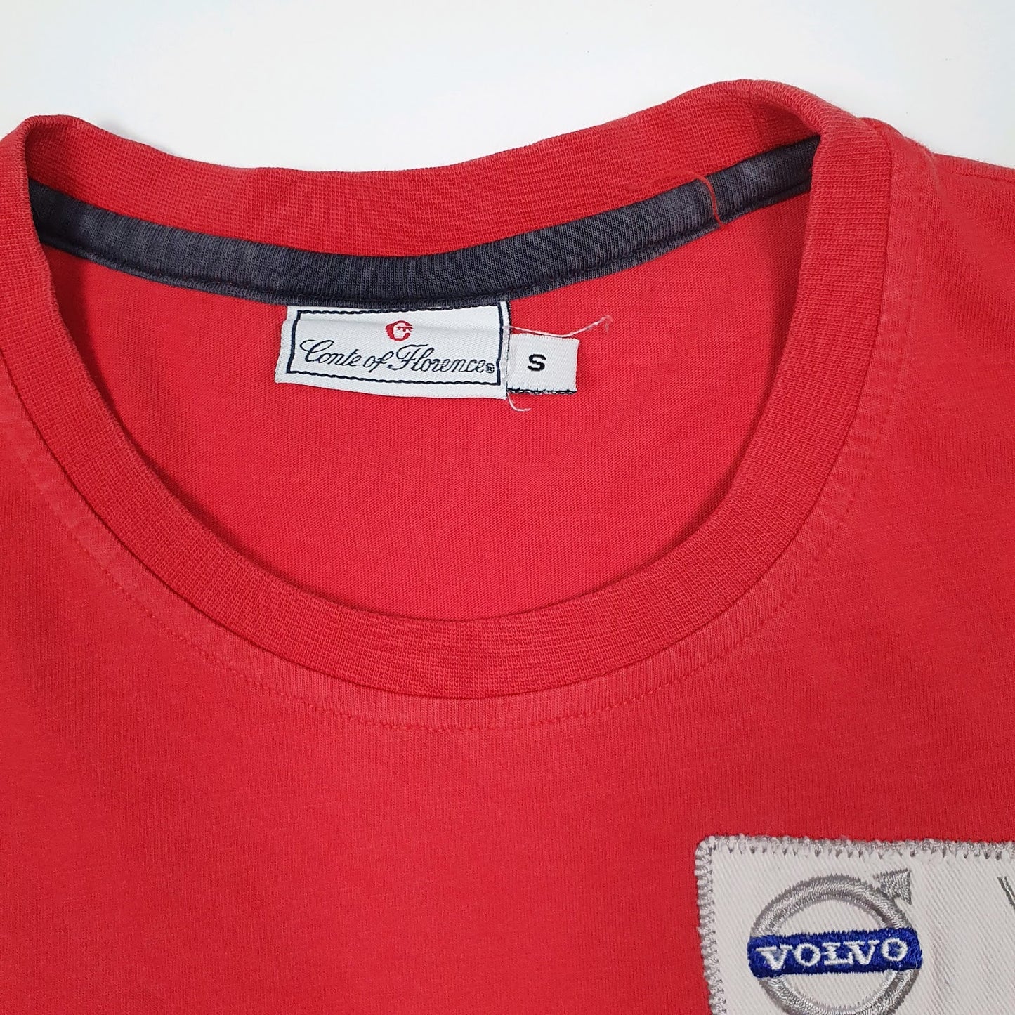 Mens Red Conte Of Florence Volvo Ocean Race Cup Sailing Yachting  T Shirt