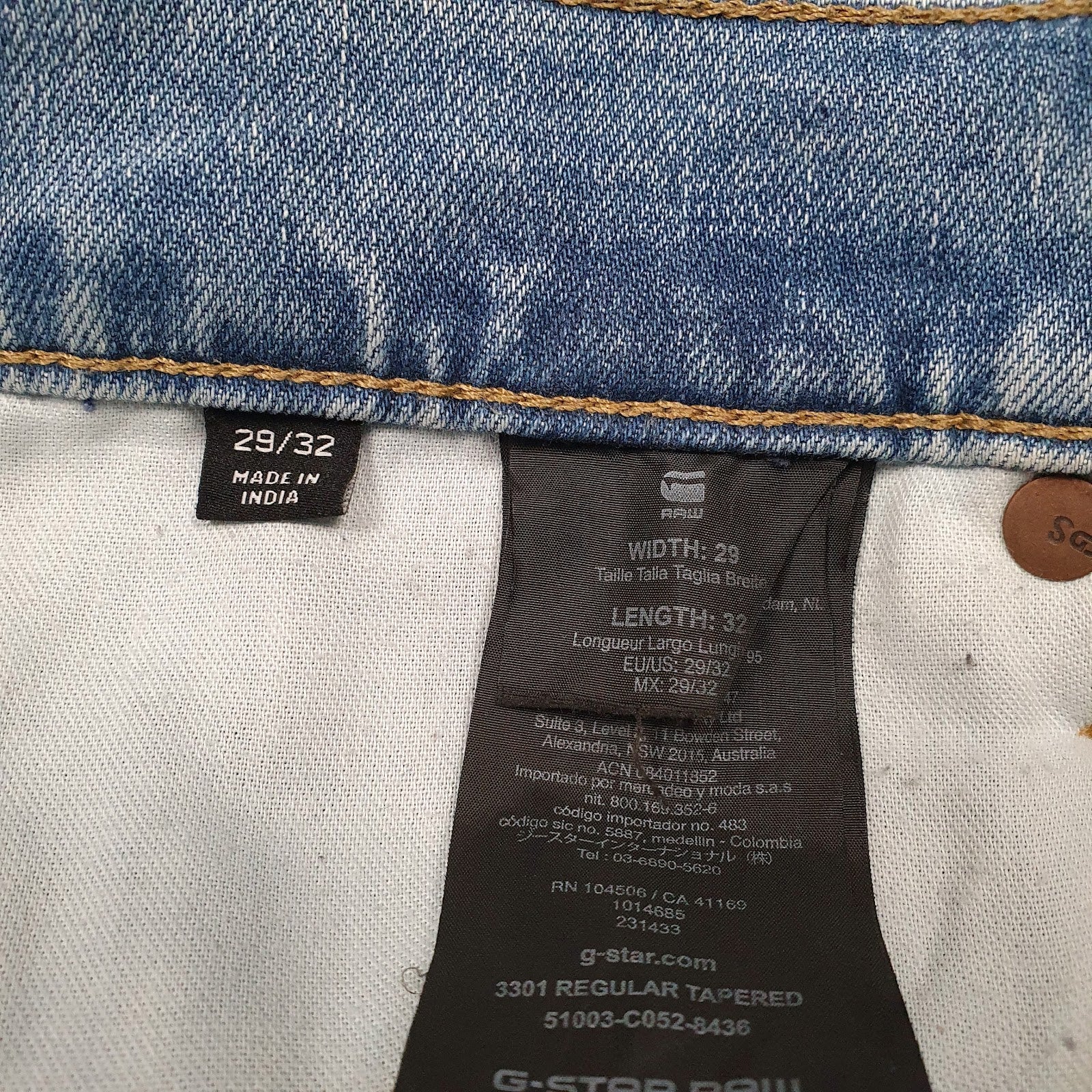 Womens Blue G Star   Jeans