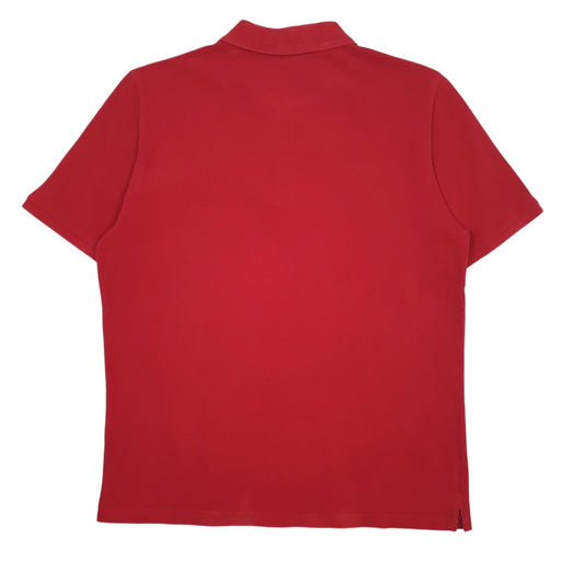 Mens Red Champion   Polo Shirt