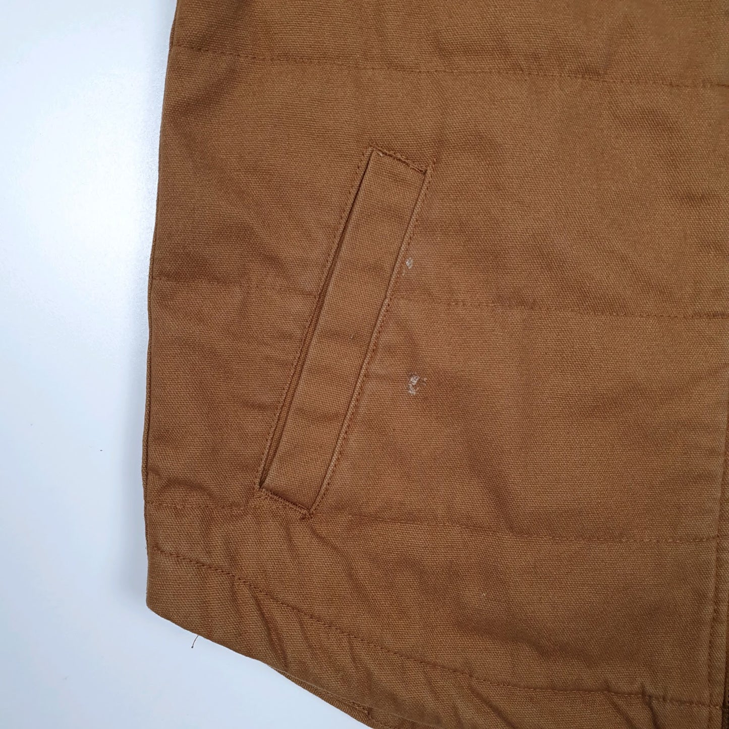 Mens Brown Wrangler Vest Bodywarmer Workwear  Coat
